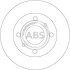 Тормозной диск перед. 200SX/Almera/G Series/Primera (88-21) A.B.S. 16063 (фото 1)