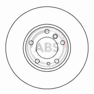Диск гальмівний A.B.S. 16330