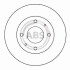 Тормозной диск пер. Impian/Carisma/Space Star/Santamo/V40/S40 83-11 A.B.S. 16590 (фото 2)