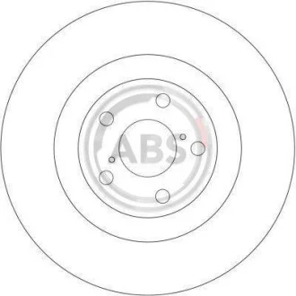 Тормозной диск BRZ/Forester/Impreza/Legacy/Outback (09-21) A.B.S. 17020