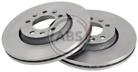 Тормозной диск перед Scudo/Jumpy/Expert 1.6HDi 07- A.B.S. 17770