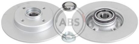 Тормозной диск зад. DS3/208/2008/207/308/307/C3/C4/DS3/DS4 04- (з підшипникoм) (внутр.d=30mm) A.B.S. 17893C