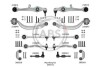 К-кт важелів перед.підвіски Audi A6/Superb/Passat B5 (з тонким пальцем) A.B.S. 219902 (фото 1)