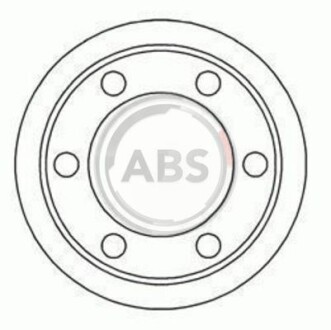 Тормозной барабан задн. Transit 94-02 A.B.S. 2406S