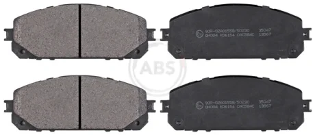 Колодки гальмівні перед. Jeep Cherokee 2.0-3.2 13- A.B.S. 35047