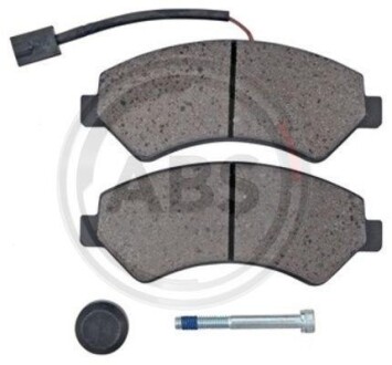Тормозные колодки пер. Jumper/Ducato/Boxer 06- (1.7t) A.B.S. 35090