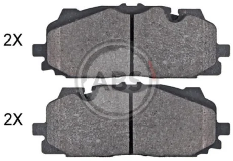 Гальмівні колодки пер. Audi A5/Q7 /VW Touareg III 15- (AKEBONO) A.B.S. 35125