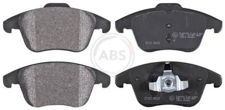 Гальмівні колодки пер. Galaxy III/Mondeo V/S-Max 14- (ATE) A.B.S. 35163