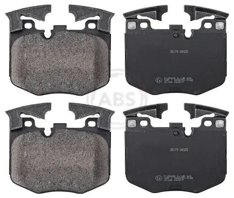 Гальмівні колодки пер. BMW 3 (G20)/5 (G30)/X3 (G01)/X5 (G05) 16- (BREMBO) (D 348mm) A.B.S. 35179 (фото 1)