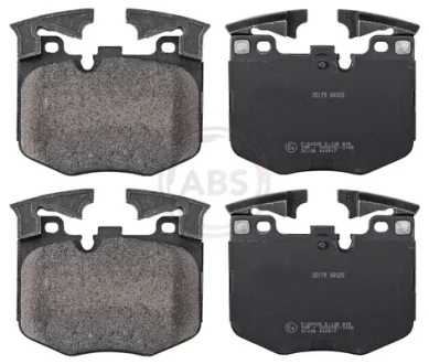Гальмівні колодки пер. BMW 3 (G20)/5 (G30)/X3 (G01)/X5 (G05) 16- (BREMBO) (D 348mm) A.B.S. 35179