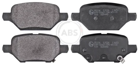 Гальмівні колодки зад. Opel Mokka 12-19 A.B.S. 35236