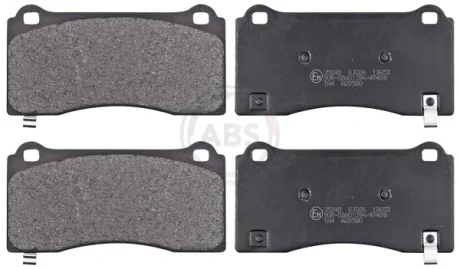 Гальмівні колодки перед. TESLA MODEL 3 17- (BREMBO) A.B.S. 35240
