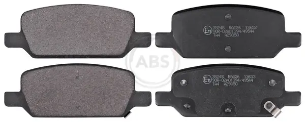 Гальмівні колодки зад. TESLA MODEL 3 17- (BREMBO) A.B.S. 35248 (фото 1)