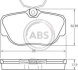 Колодки гальмівні MB 190 передн. A.B.S. 36660 (фото 1)