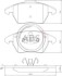 Тормозные колодки пер. Citroen C4/Peugeot 207/208/307/308/Jetta IV 07- A.B.S. 37429 (фото 1)