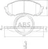Тормозные колодки дисковые A.B.S. 37443 (фото 1)