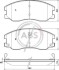 Тормозные колодки пер. Chevrolet Captiva 06- (akebono) A.B.S. 37582 (фото 1)