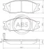 Тормозные колодки пер. Almera (06-21) A.B.S. 37680 (фото 1)