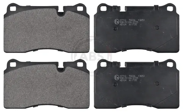 Гальмівні колодки пер. Range Rover 05-12 (BREMBO) A.B.S. 37712 (фото 1)