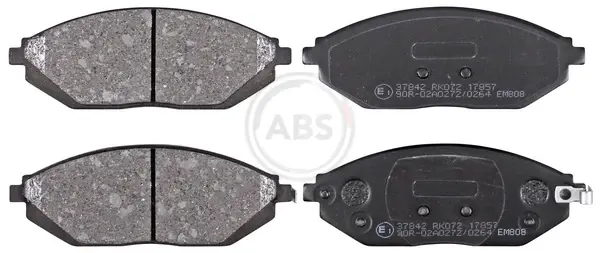Тормозные колодки пер. Spark 10- (Akebono) A.B.S. 37842 (фото 1)