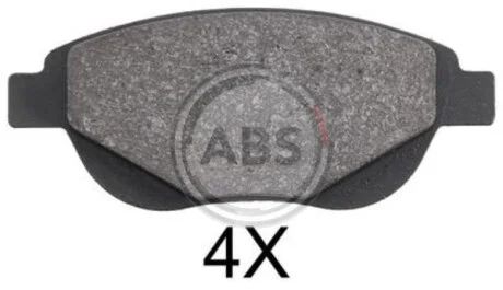 Гальмівні колодки пер. C4 04-11 A.B.S. 37885