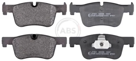 Гальмівні колодки пер. BMW 1(F20,F21)/ 3(F30,F31)/ 4(F36) 10- (ATE) A.B.S. 37921