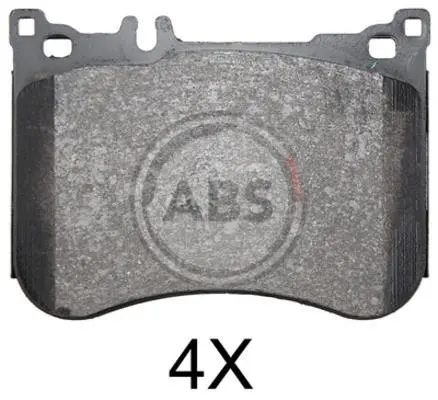 Гальмівні колодки пер. MB S300/S350/S400/S500 14- (BREMBO) A.B.S. 37952 (фото 1)