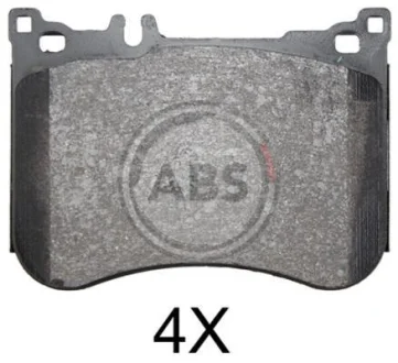 Гальмівні колодки пер. MB S300/S350/S400/S500 14- (BREMBO) A.B.S. 37952