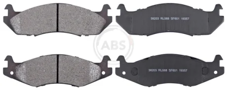 Комплект гальмівних колодок A.B.S. 38203