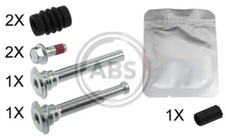 Комплект напрямних втулок, гальмівний супорт A.B.S. 55121