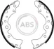 Гальмівні колодки бараб. Almera 06- (203x35mm) A.B.S. 8659 (фото 1)