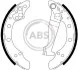 Тормозные колодки 100/80/Cordoba/Fabia/Felicia/Fox/Ibiza/Lupo/Passat (76-15) A.B.S. 8778 (фото 1)