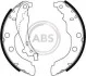 Тормозные колодки зад. Peugeot 406 95-04 (Bendix) A.B.S. 8985 (фото 1)