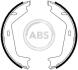 Колодки ручного гальма Volvo S80 99-/ V70 97-11/ XC70 97- / XC90 02-14 (TRW) A.B.S. 9071 (фото 1)