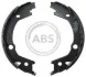 Колодки ручного гальма Hyundai Tucson,Sonata V 04-10/Kia Sportage 06- A.B.S. 9253 (фото 1)