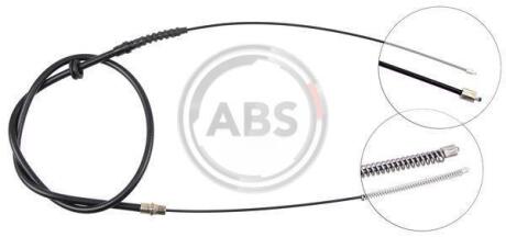 Трос ручного гальма зад. MASTER 2.0-2.5 80-98 Л=Пр. (1778/946) A.B.S. K11196