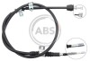Трос ручного тормоза зад. Cerato 04-11 Л. (1552/1390) A.B.S. K12090 (фото 1)