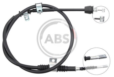Трос ручного тормоза зад. Cerato 04-11 Л. (1552/1390) A.B.S. K12090
