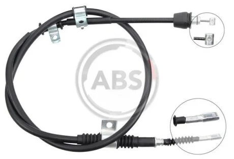 Трос ручного тормоза зад. Cerato 04-11 Л. (1552/1390) A.B.S. K12090