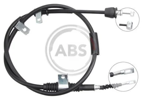 Трос ручного тормоза зад. Cerato 04-11 Пр. (1540/1375) A.B.S. K12092