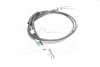 Трос ручного тормоза зад. Connect 02- Л=Пр. (висока база/-ABS) (1980/1771X2) A.B.S. K17705 (фото 2)