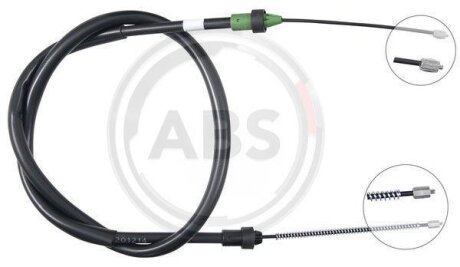 Трос ручного гальма A.B.S. K19824