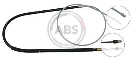 Трос ручного гальма E90/E91/E92/E93 (04-21) A.B.S. K19936