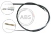 Трос ручного тормоза зад. BMW 3 E46 99- Пр. (1708/1140) A.B.S. K19998 (фото 1)