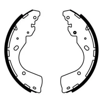 Тормозные колодки, барабанные ABE C01060ABE