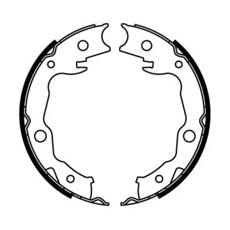 Тормозные колодки, барабанные ABE C01063ABE