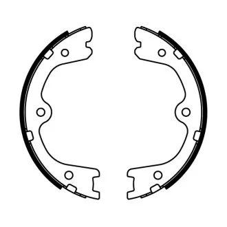 Тормозные колодки, барабанные ABE C01064ABE