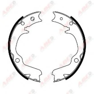 Тормозные колодки, барабанные ABE C07012ABE