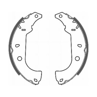 Гальмівні колодки, барабанні ABE C0F004ABE