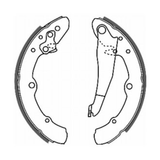 Гальмівна колодка ABE C0W014ABE